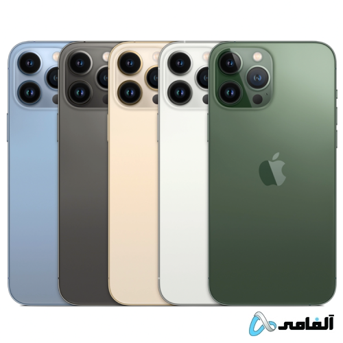 گوشی موبایل اپل مدل iPhone 13 Pro Max A2644 تک سیم‌ کارت ظرفیت 128 گیگابایت و رم 6 گیگابایت (نات اکتیو)