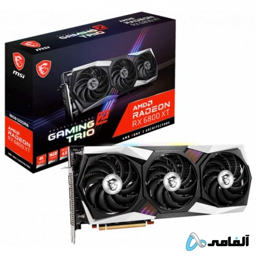 کارت گرافیک ام اس ای RX 6800 XT GAMING Z TRIO ظرفیت 16 گیگابایت
