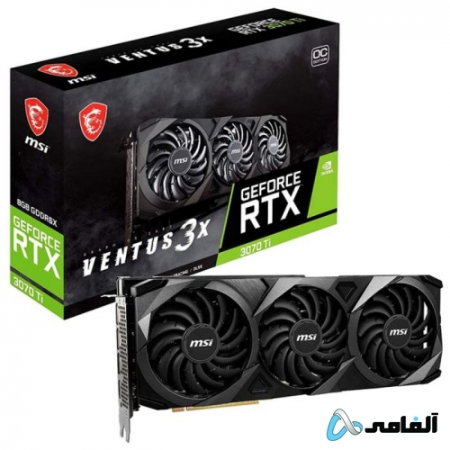کارت گرافیک ام اس آی مدل GeForce RTX3070 Ti VENTUS 3X 8G OC