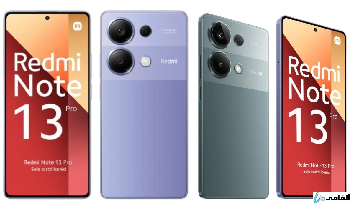 گوشی موبایل شیائومی مدل Redmi Note 13 Pro 4G دو سیم کارت ظرفیت 256 گیگابایت و رم 12 گیگابایت