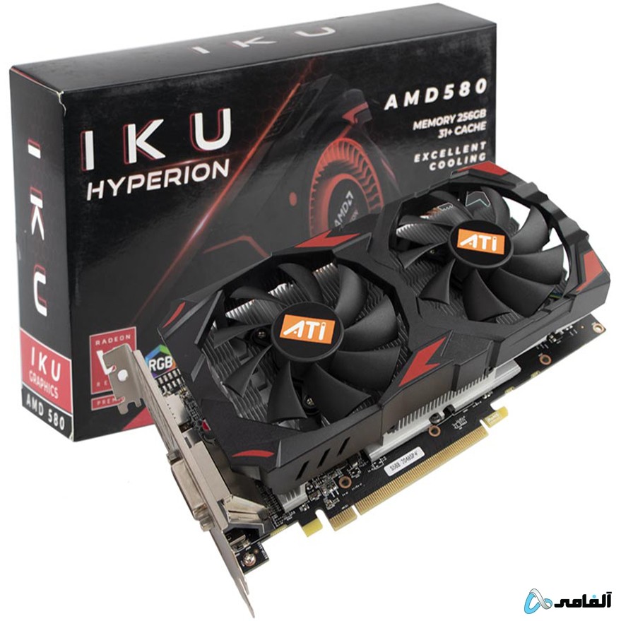 کارت گرافیک IKU AMD RADEON RX 580 8G RGB
آلفامی
