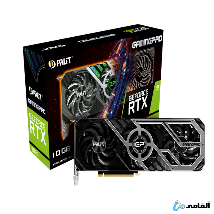 کارت گرافیک پالیت RTX3080 GAMINGPRO 10GB