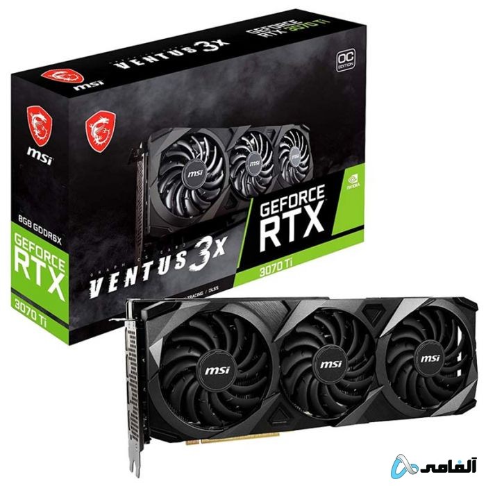 کارت گرافیک ام اس آی RTX 3070 Ti VENTUS 3X OC 8GB