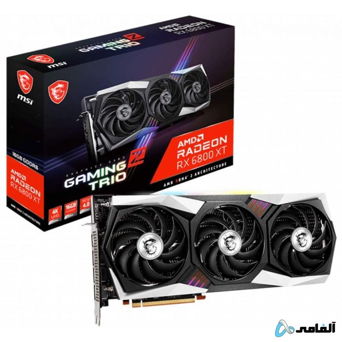 کارت گرافیک ام اس ای RX 6800 XT GAMING Z TRIO ظرفیت 16 گیگابایت