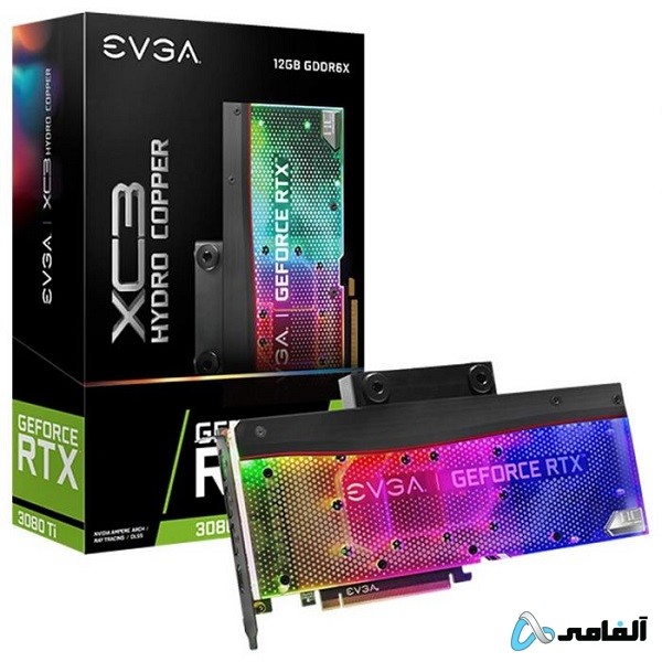 کارت گرافیک EVGA RTX 3080 Ti XC3 HYDRO COPPER 12GB