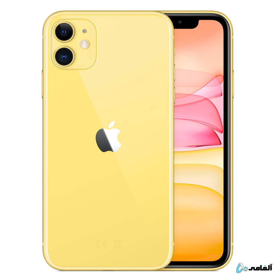 گوشی موبایل اپل مدل  iPhone 11 LLA تک سیم‌ ظرفیت 128 گیگابایت پارت نامبر lla باکس بزرگ(شارژر+هندزفری)