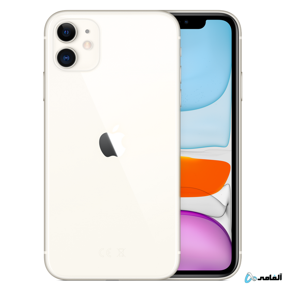 گوشی موبایل اپل مدل  iPhone 11 LLA تک سیم‌ ظرفیت 128 گیگابایت پارت نامبر lla باکس بزرگ(شارژر+هندزفری)