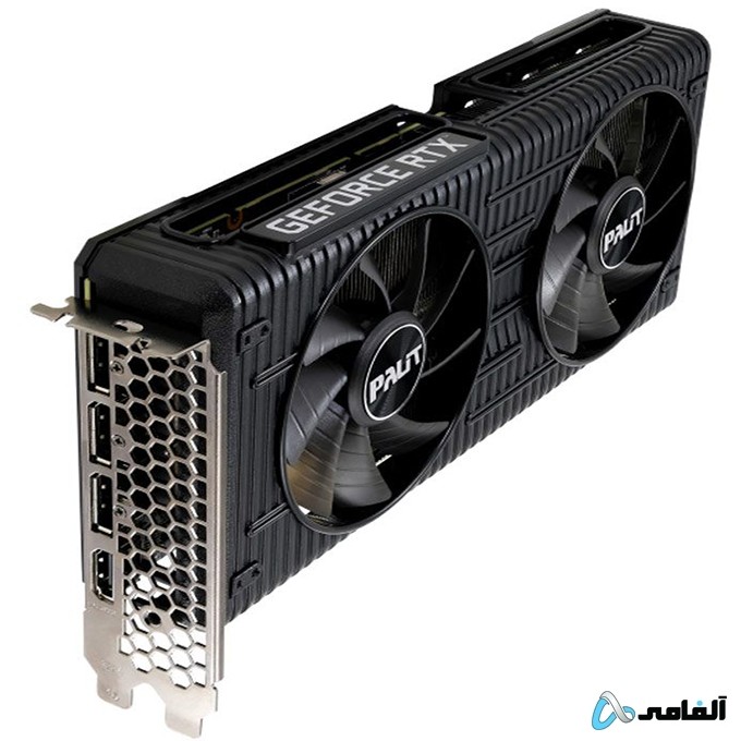 کارت گرافیک Palit GeForce RTX 3060 DUAL حافظه 12 گیگابایت