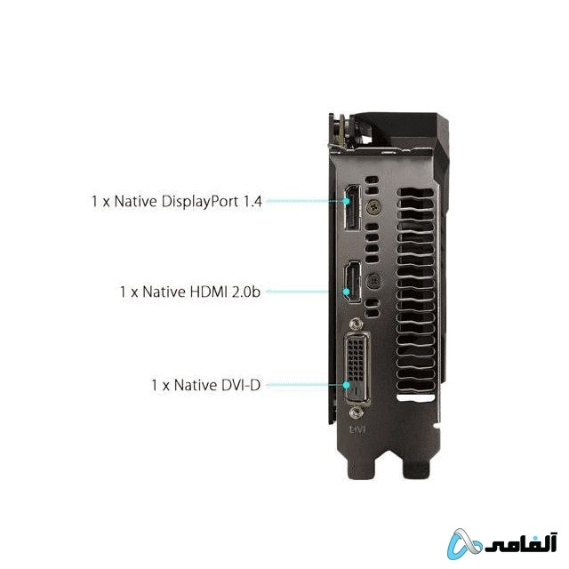 کارت گرافیک ایسوس مدل TUF GTX1660S-6G-GAMING